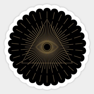 Magical Eye of Providence Sticker